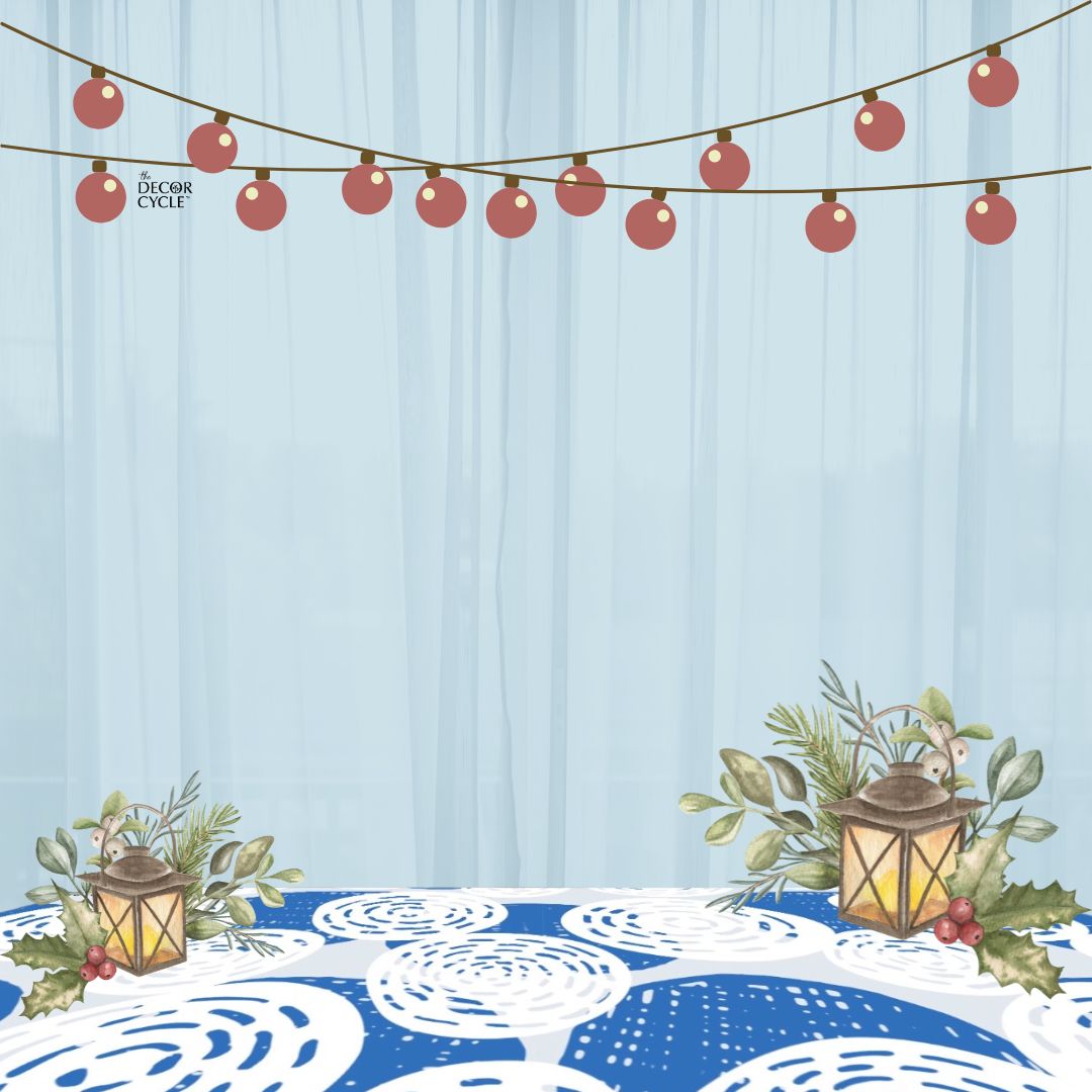 Blue & White Flex - The Decor Cycle