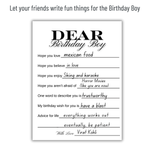 Dear Birthday Boy Cards
