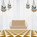 Brown Triangle Flex - The Decor Cycle