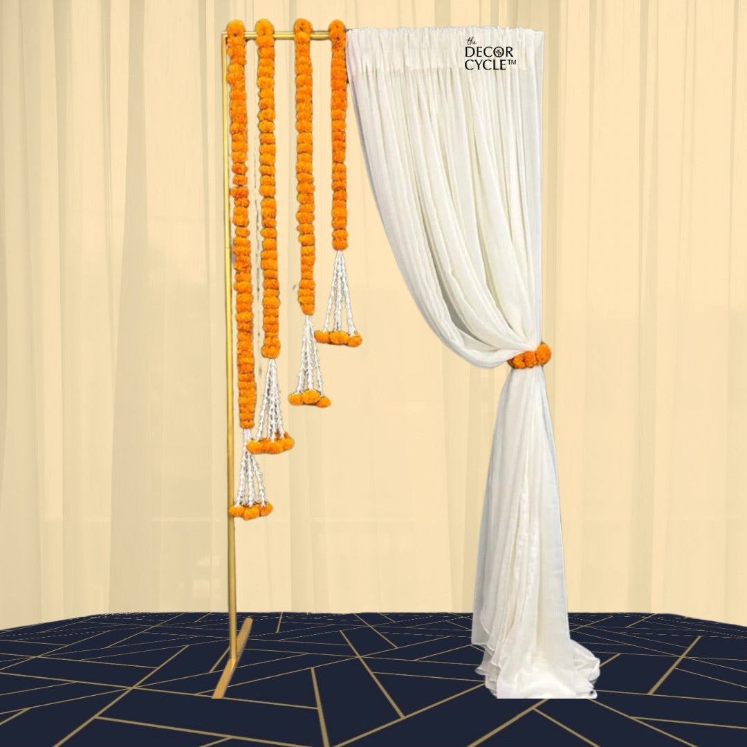 Navy Blue Geometric Flex - The Decor Cycle