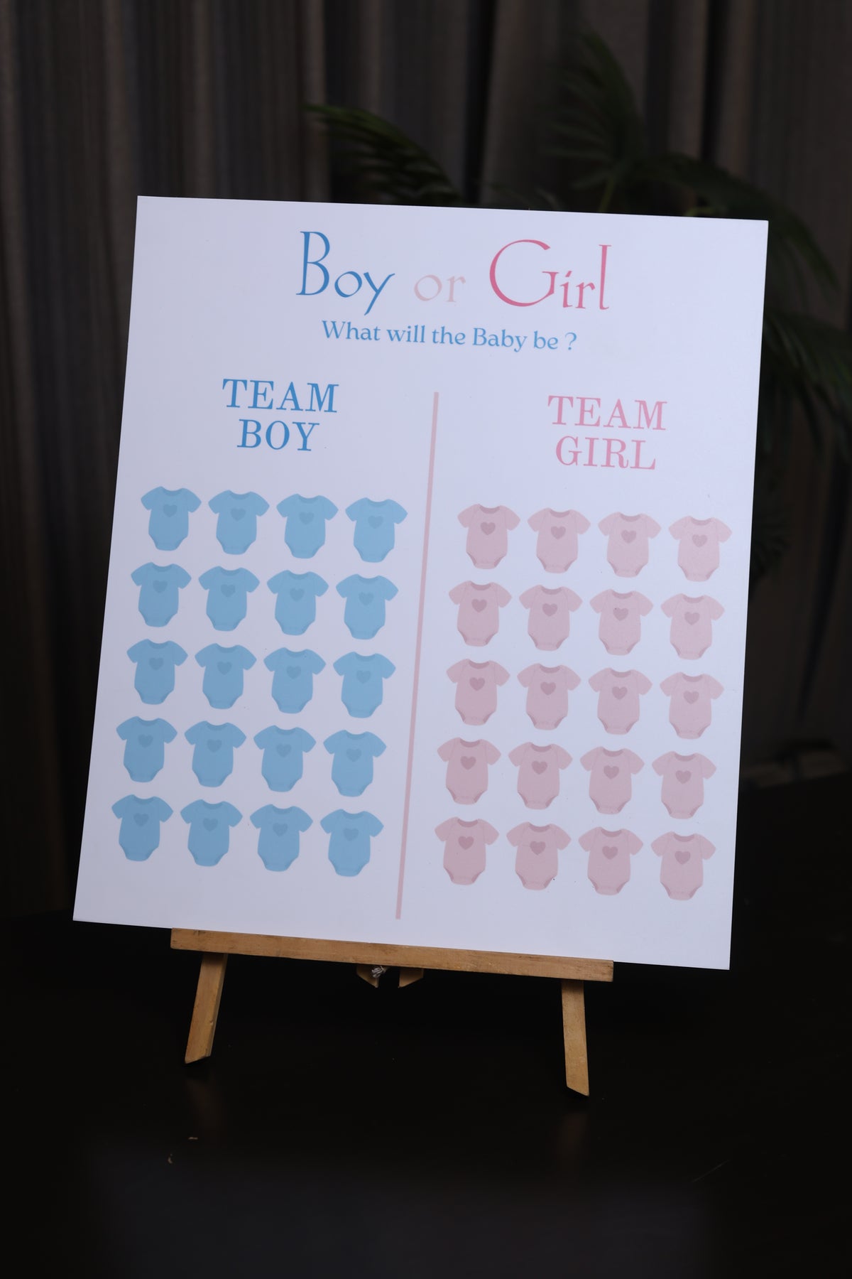What will it be, Girl or Boy? Board (Romper)