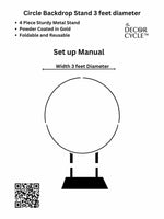 Pink Cone Tassels Circle Decor Set - The Decor Cycle