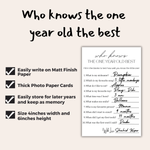 Who knows the one year old the best - The Decor Cycle