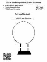 Yellow Cone Tassels Circle Decor Set - The Decor Cycle