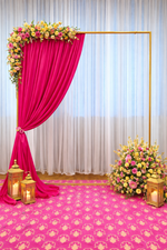 Dark Pink Drape