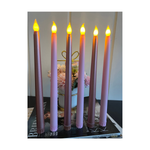Pink Tapered Candles Combo