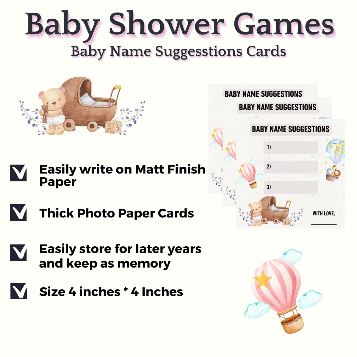 Baby Name Suggestions, Teddy and para Theme - The Decor Cycle