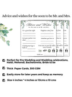 Advice and wishes for the couple to make your Wedding - The Decor Cycle