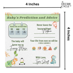 Safari Theme Baby Shower Prediction and Advice Cards