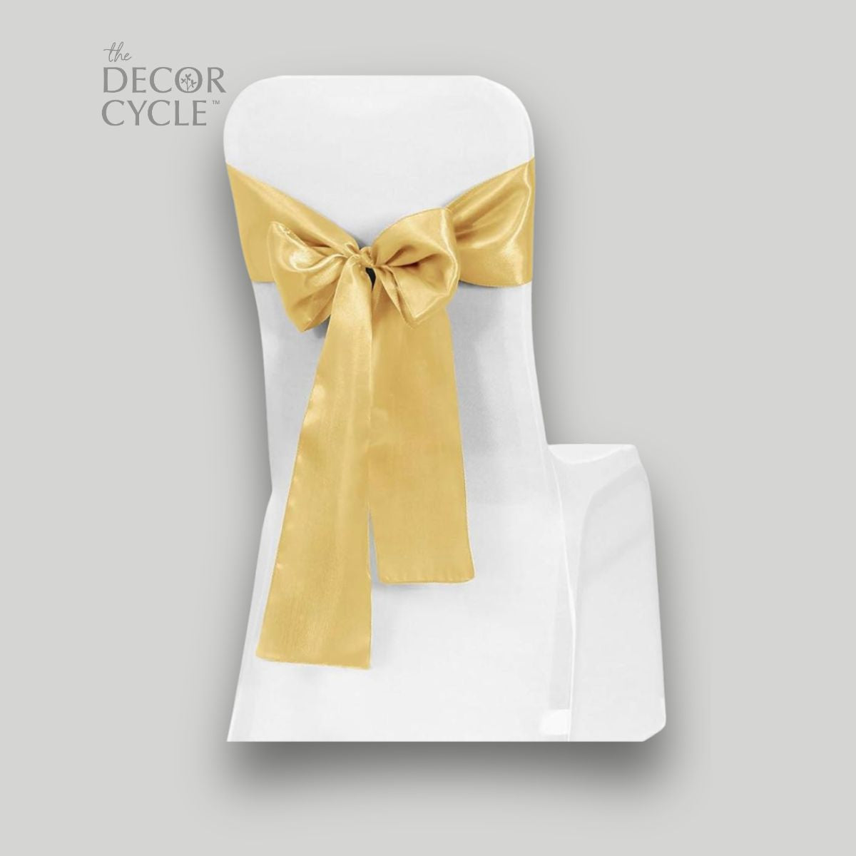 Satin Chair Bows - The Decor Cycle