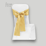 Satin Chair Bows - The Decor Cycle