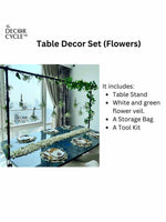 Table Decor Set (Flowers) - The Decor Cycle