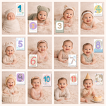 Baby Milestone Cards (Abstract)