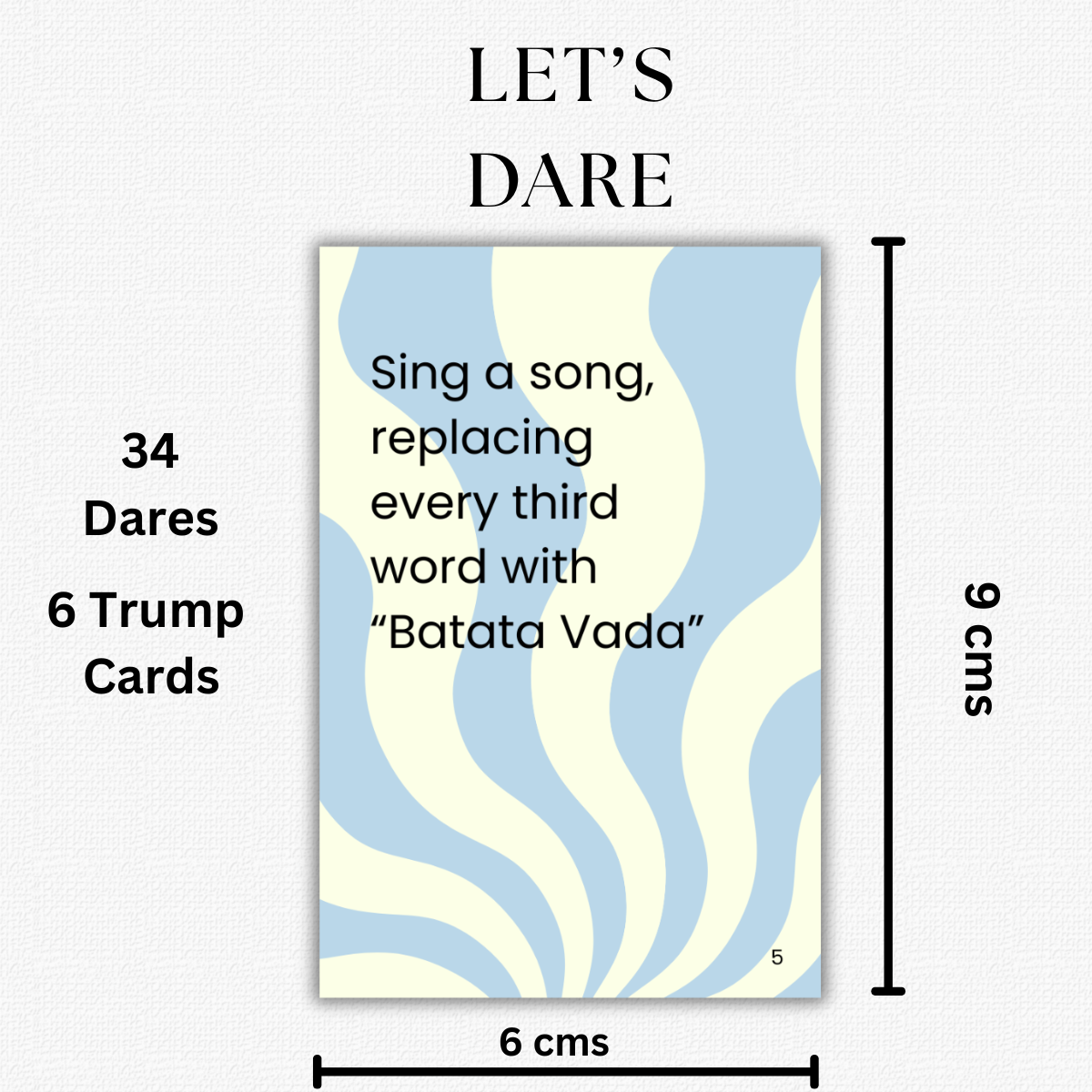 Let's Dare Cards