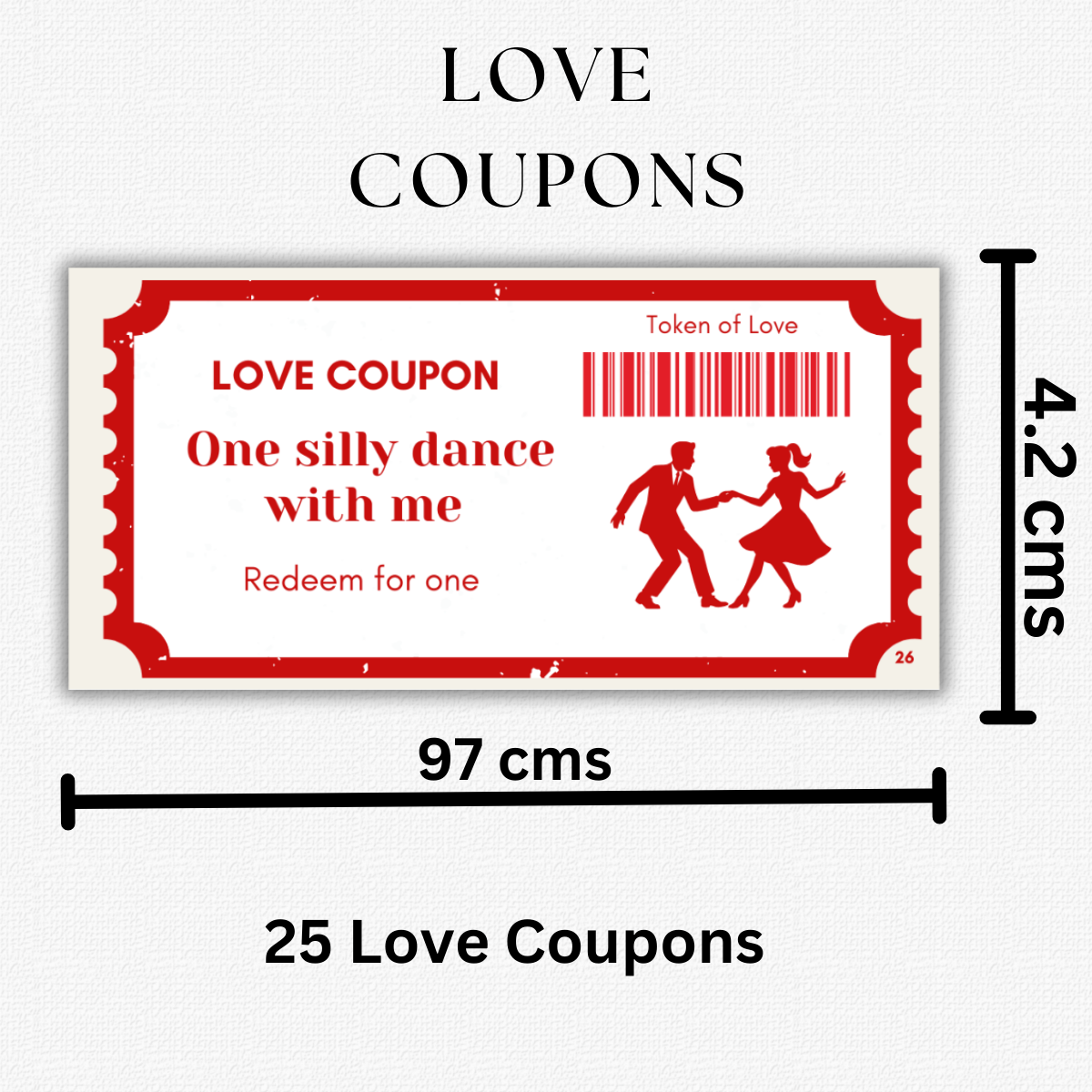 Love Coupons (Red)