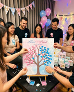 Blue or Pink Tree Board
