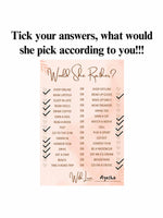 Bridal Shower Combo Cards - The Decor Cycle