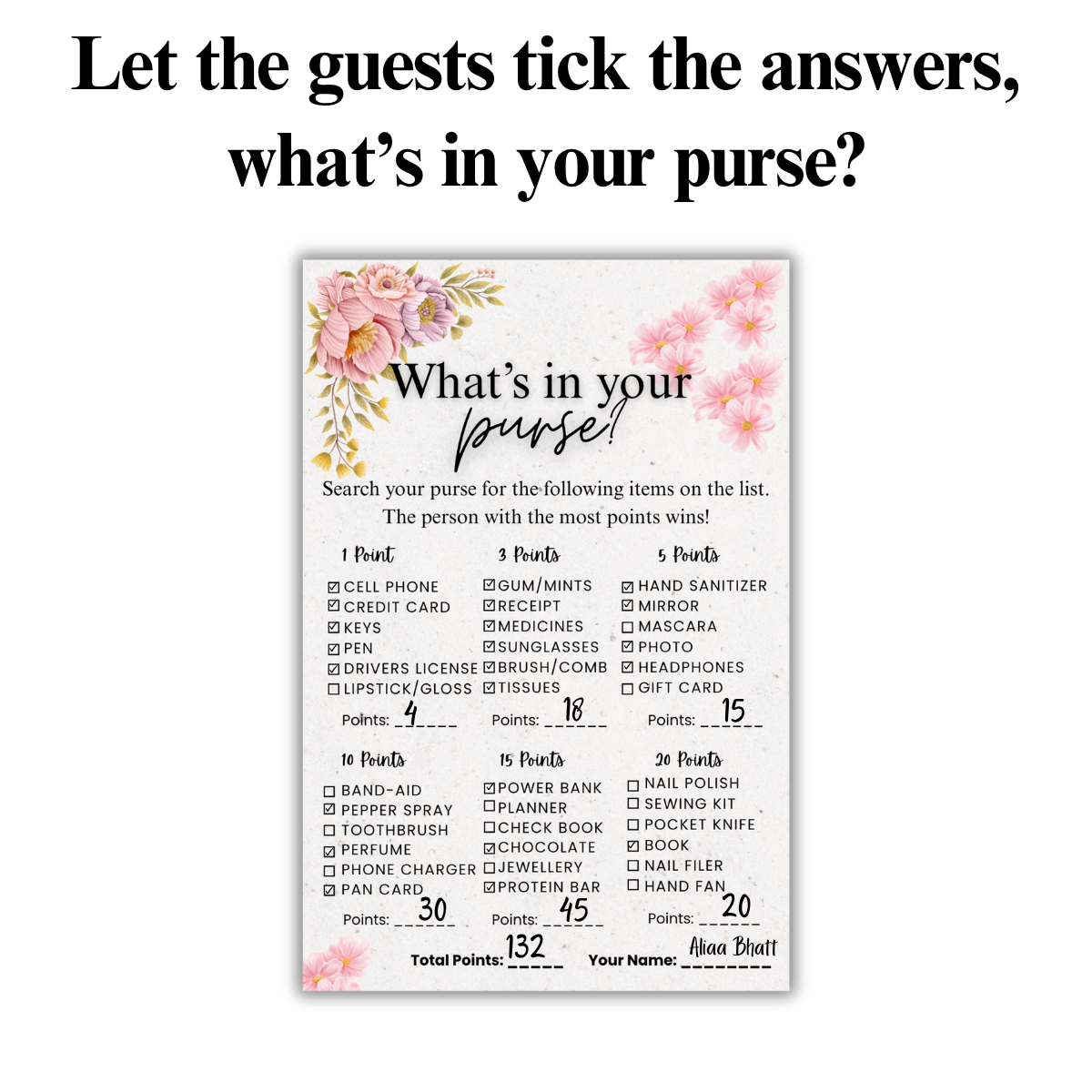 What's in your Purse