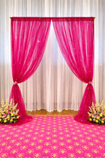 Sheer Pink Drape