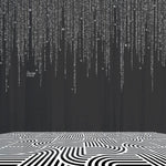 Black & White Curled Flex - The Decor Cycle