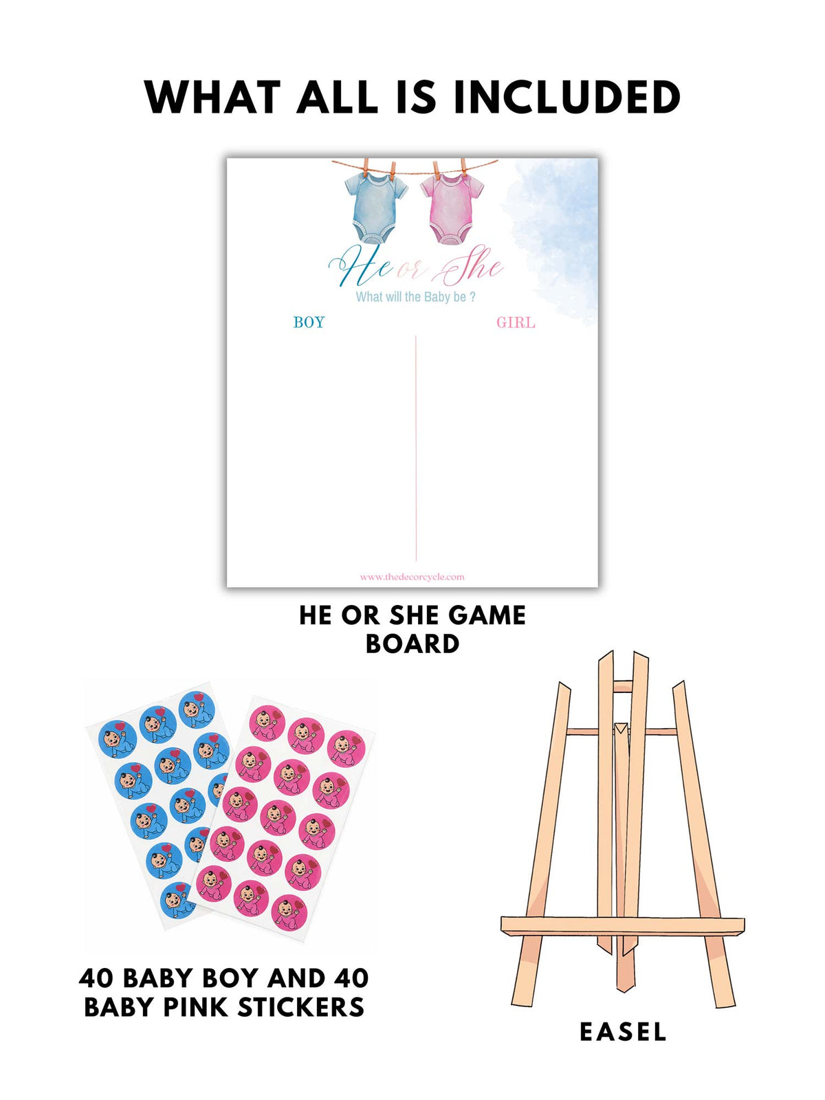 Baby Girl or Baby Boy Board