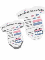 Baby Shower Cards (Romper Shape) - The Decor Cycle