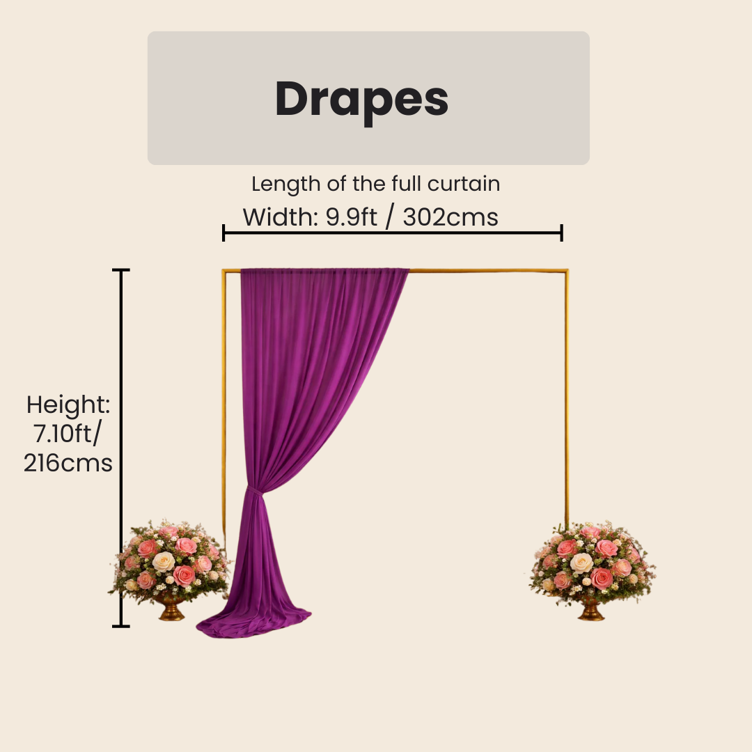 Purple Drape (Crepe)