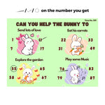 Housie/Tambola/Bingo Tickets Bunny Theme - The Decor Cycle