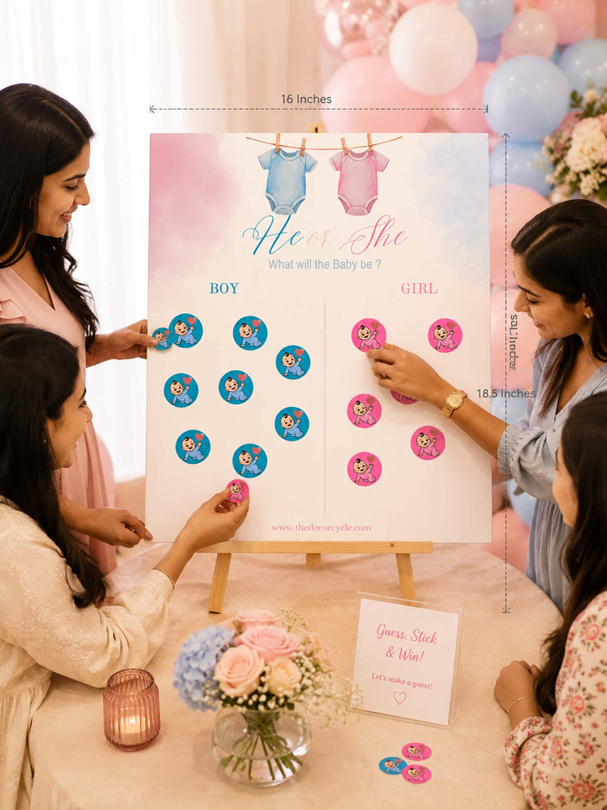 Baby Girl or Baby Boy Board