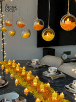 Hanging Glass Balls - The Decor Cycle