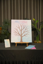 Blue or Pink Tree Board