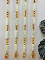 Long Yellow Bell and Tassels Garland - The Decor Cycle