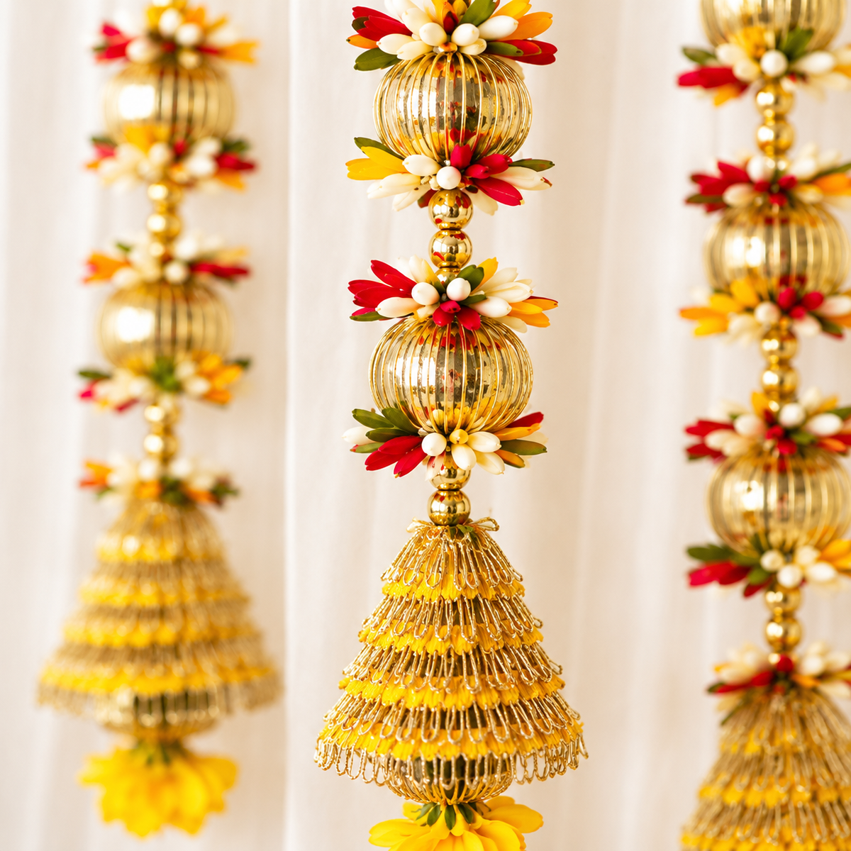 Cone Tassels (Yellow)