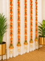 Orange Tassels