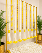 Yellow Tassels and Garlands Combo