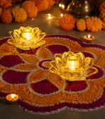 LED Golden Lotus Lamps