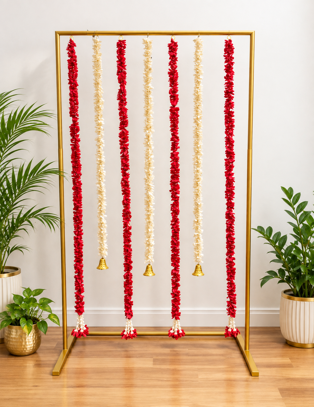 Pink and White Tassels Combo