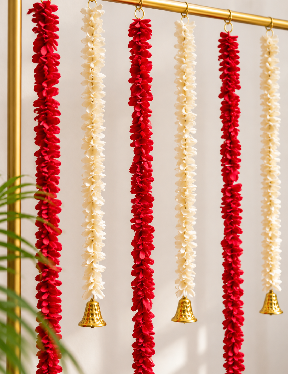 Pink and White Tassels Combo