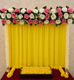 Drapes for Pooja Backdrop Stand