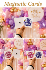 Magnetic Tic Tac Toe for Baby Shower