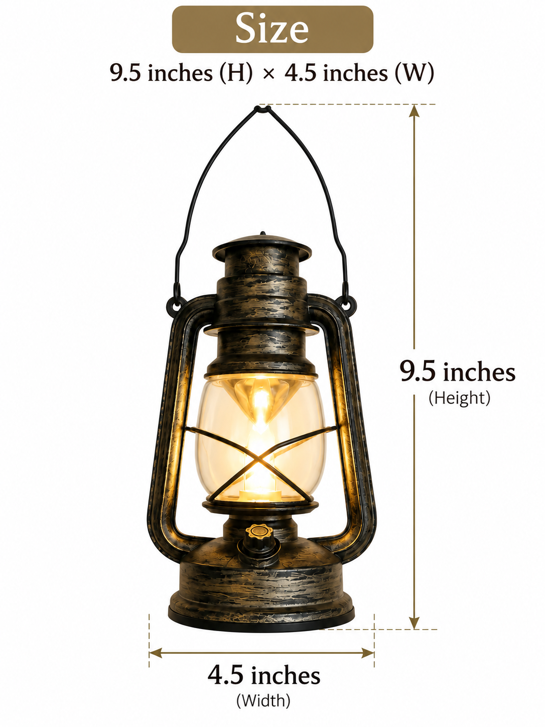 LED Vintage Lantern