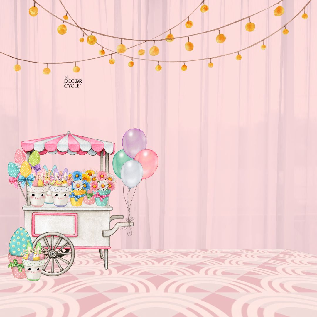 Pink Semi Circles Flex - The Decor Cycle