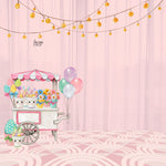 Pink Semi Circles Flex - The Decor Cycle