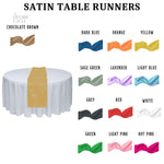 Satin Table Runner - The Decor Cycle