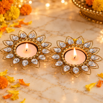 Crystal Diyas (set of 4)