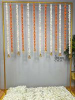 Orange Tassels Decor Set - The Decor Cycle