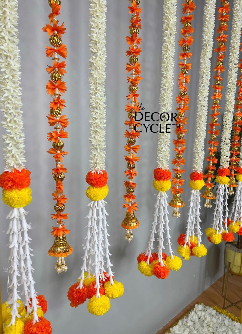 DIY Orange Tassels and Garlands Kit