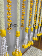 Yellow Tassels and Garlands Combo - The Decor Cycle