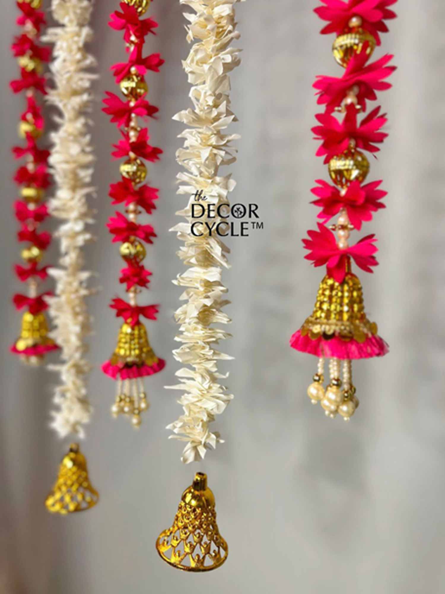 Pink Tassels Decor Set - The Decor Cycle