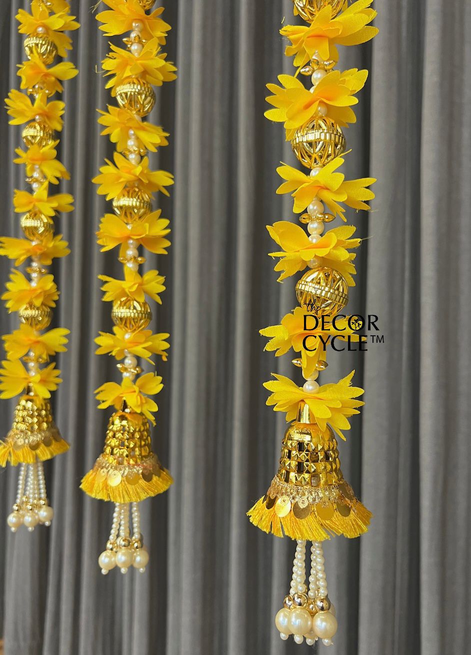Yellow Tassels - The Decor Cycle